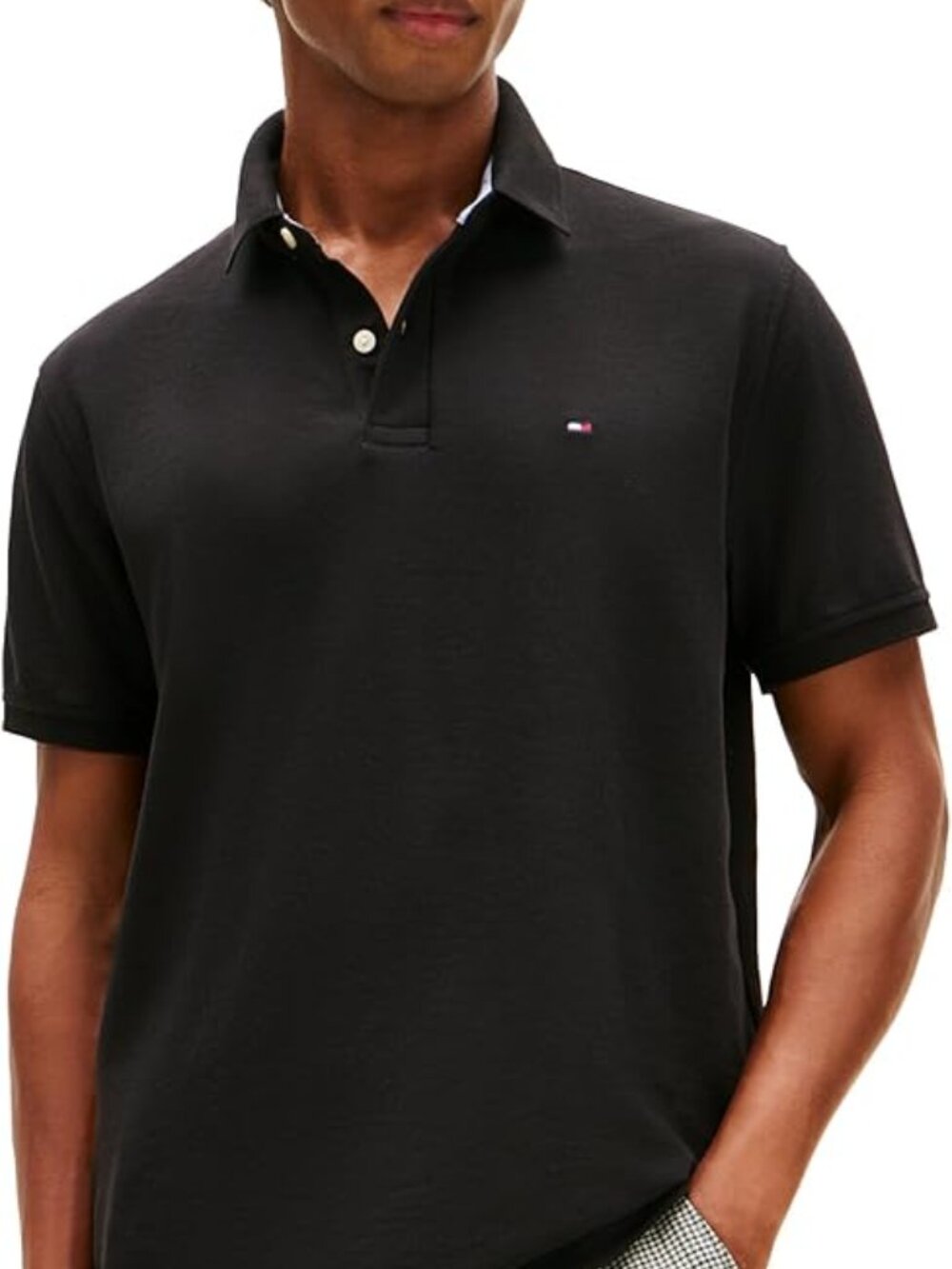 Tommy Hilfiger Men’s Black Polo Shirt XL